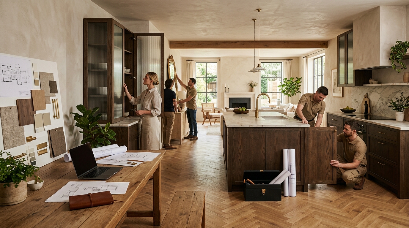 Planning a Full Interior Upgrade: What to Expect from Concept to White-Glove Installation