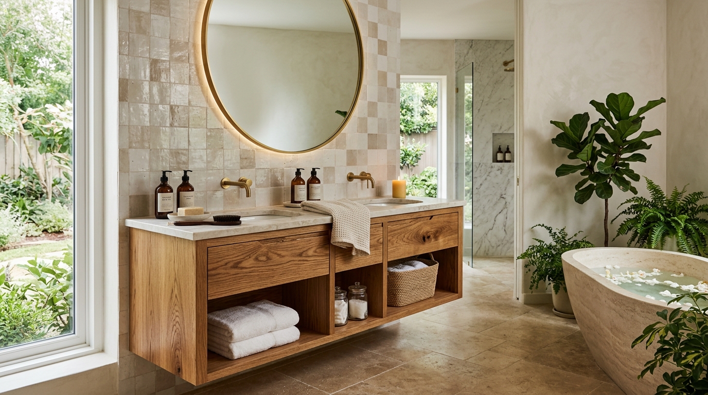 Transforming Your Bathroom into a Private Spa Retreat with a Custom Vanity